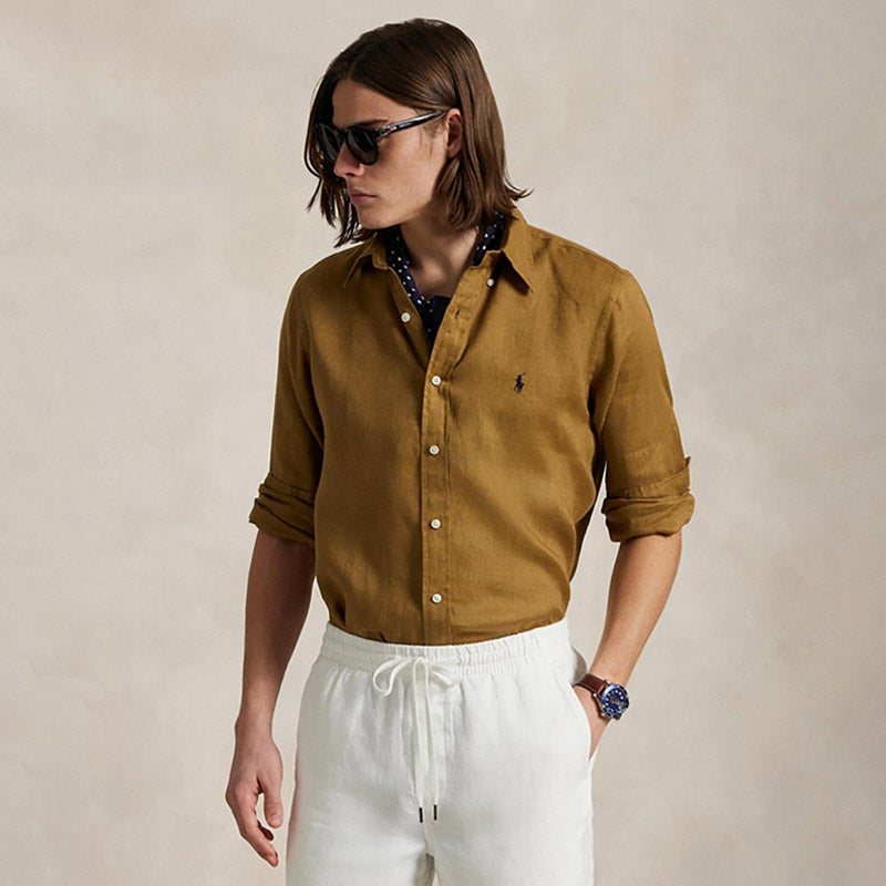 【新品】Polo Ralph Lauren リネンシャツ リラックスド フィット リネン シャツ(503926077) | POLO RALPH