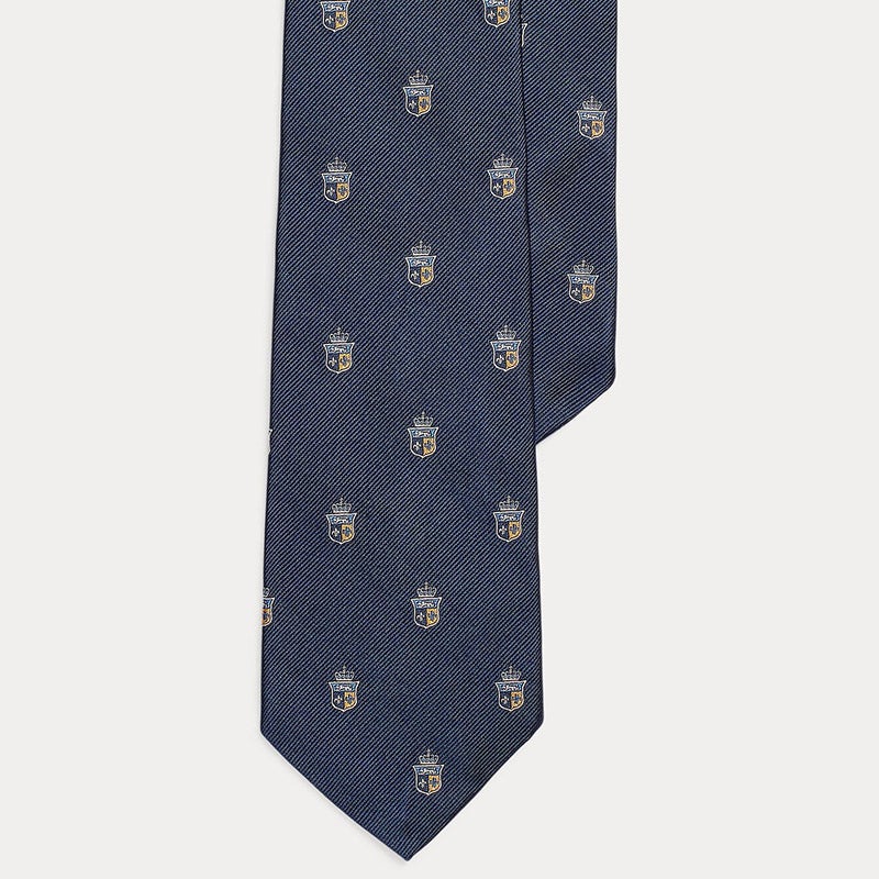 POLO RALPH LAUREN（メンズ） シルク レップ クラブ ネクタイ
