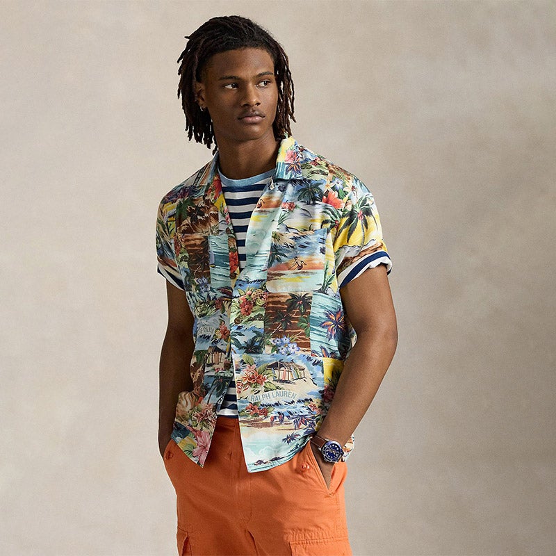 POLO RALPH LAUREN（メンズ） クラシック フィット パッチワーク
