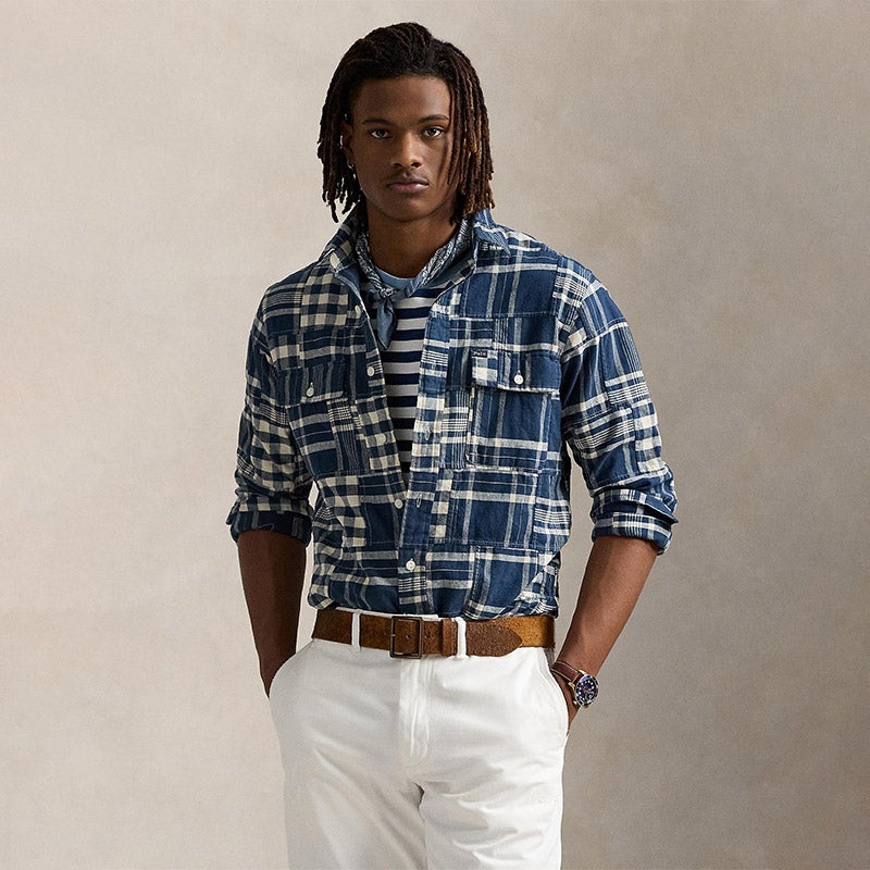 POLO RALPH LAUREN（メンズ） クラシック フィット パッチワーク