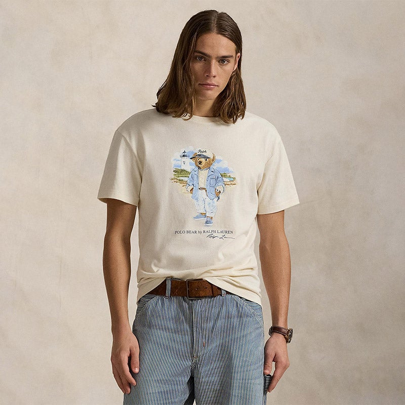 クラシック フィット Polo ベア ジャージー Tシャツ
