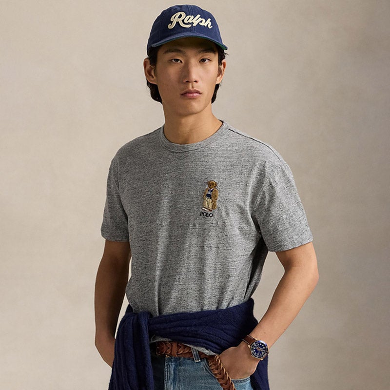 クラシック Polo ベア スラブ ジャージー Tシャツ