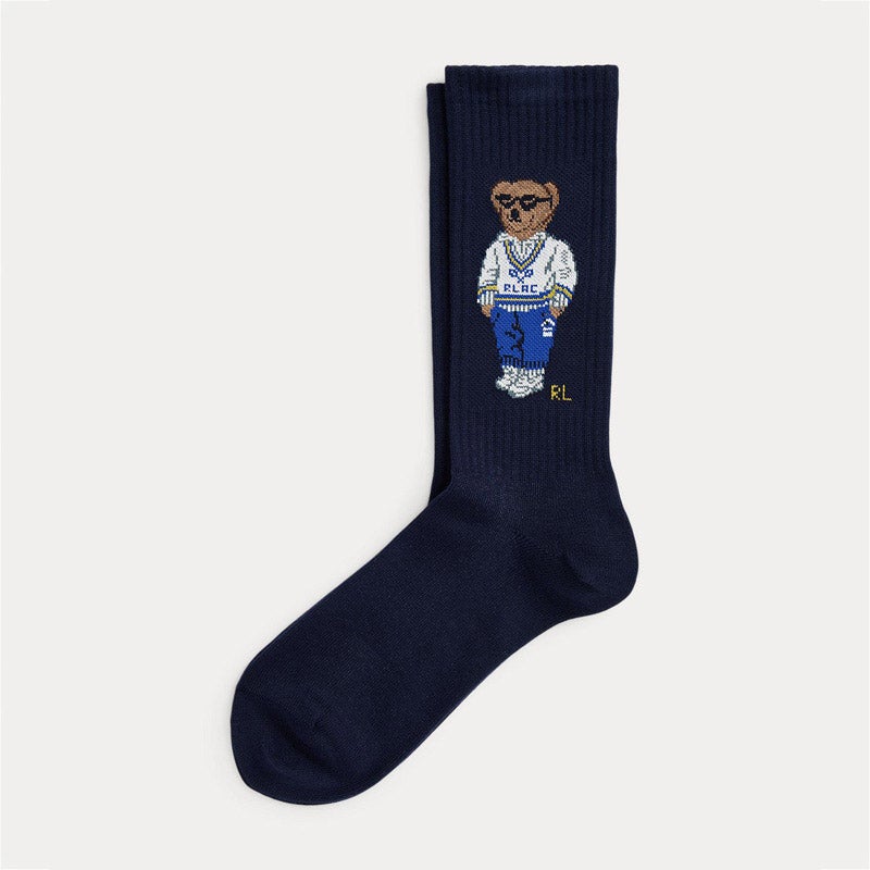 Polo ベア コットンブレンド クルー ソックス