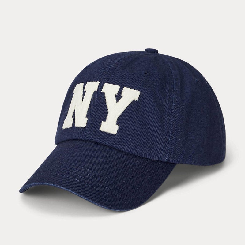 NY パッチ ツイル ボール キャップ