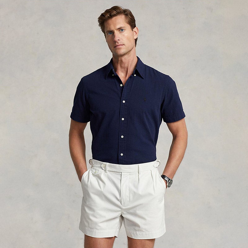 POLO RALPH LAUREN（メンズ） クラシック フィット シアサッカー
