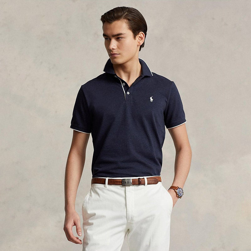 POLO RALPH LAUREN（メンズ） カスタム スリム フィット テクスチャー ...