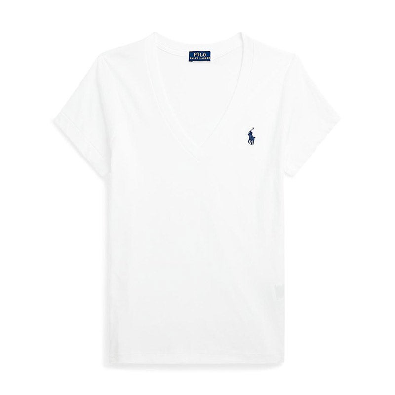 POLO RALPH LAUREN（ウィメンズ） コットン ジャージー Vネック T