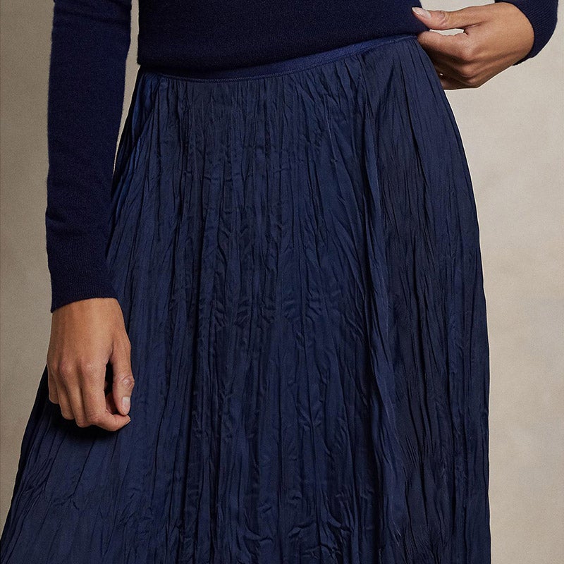 Ralph Lauren ラムレザー スウェード スカート フレア Aライン Ralph Lauren ラムレザー スウェード スカート フレア Aライン