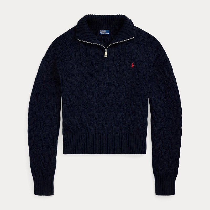 POLO RALPH LAUREN（ウィメンズ） ケーブルニット コットン