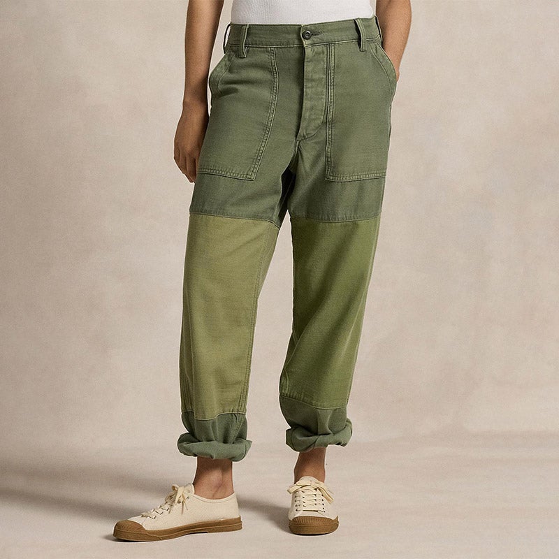 POLO RALPH LAUREN ダークグリーン パンツ Polo Ralph Lauren ポロラルフローレン コーデュロイワーク
