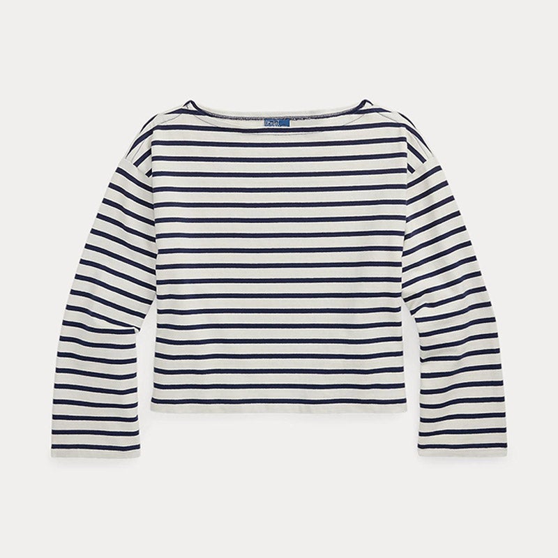 夏カラー☆ストライプ マリナー T シャツ【Ralph Lauren 】 ストライプド ボートネック マリナー Tシャツ | ラルフ ローレン