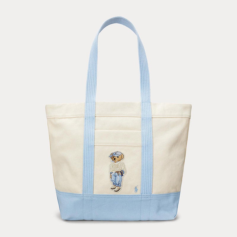 Polo ベア キャンバス ミディアム トート