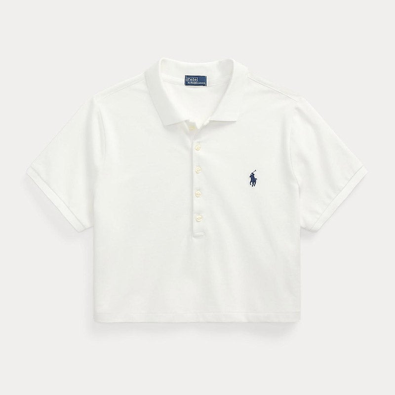 POLO RALPH LAUREN（ウィメンズ） ストレッチ ピケ クロップド