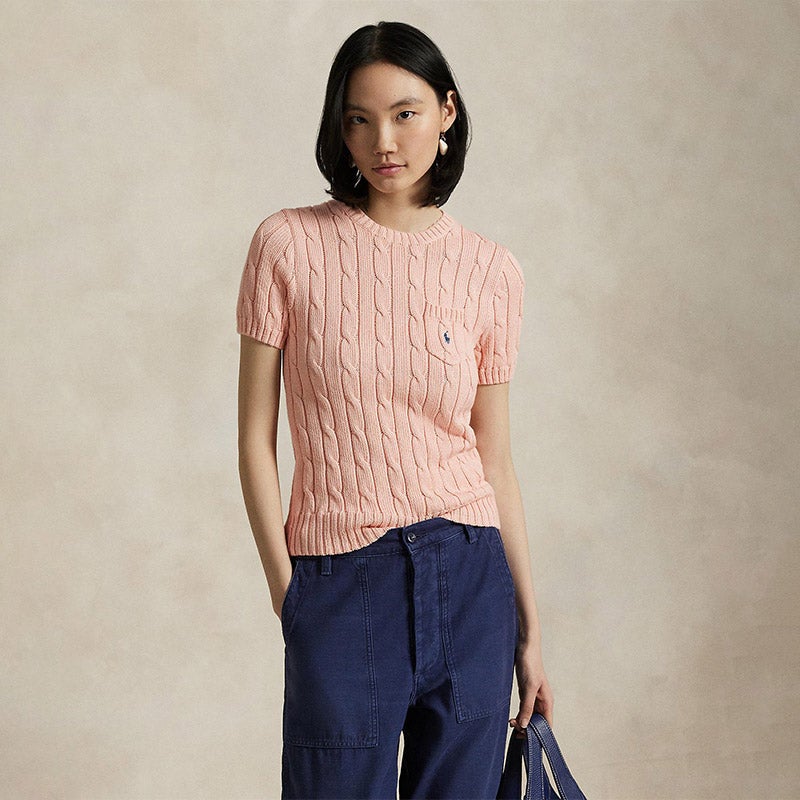 POLO RALPH LAUREN（ウィメンズ） ケーブルニット コットン