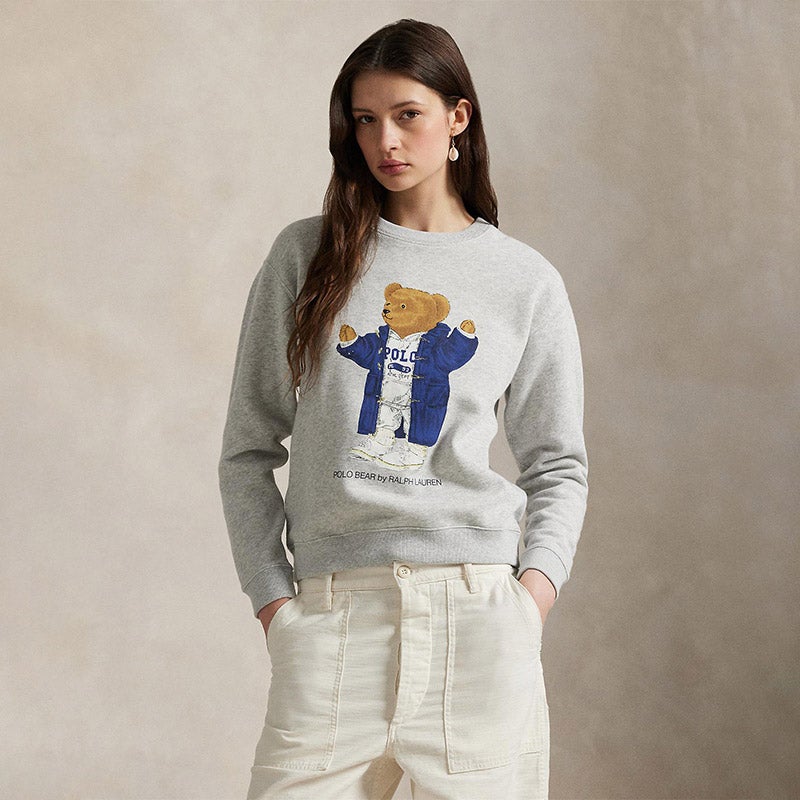 Polo ベア フリース クルーネック