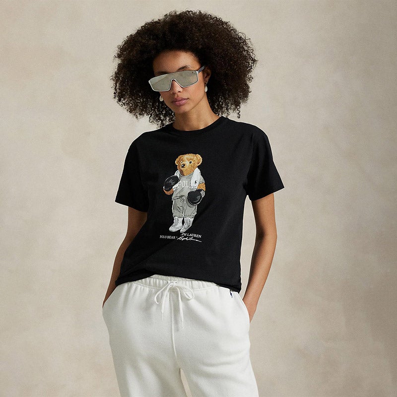 Polo ベア コットン ジャージー Tシャツ