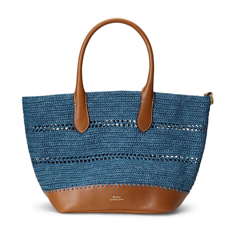 Ralph lauren straw online tote