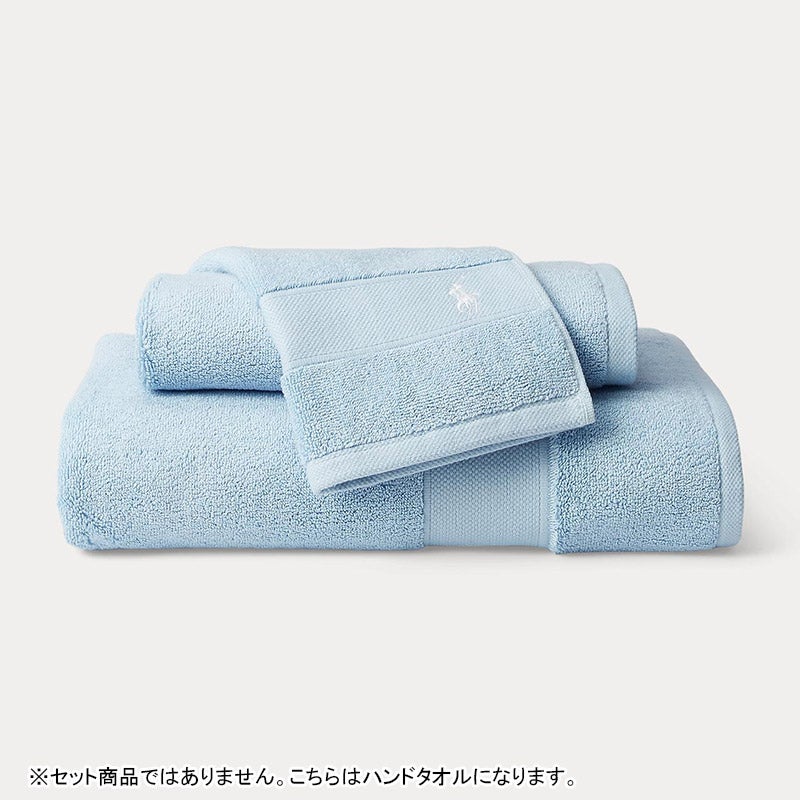 【RALPH LAUREN　HOME】シングルタオルケットディッキング オックスフォード ストライプ スモールシングル タオルケット