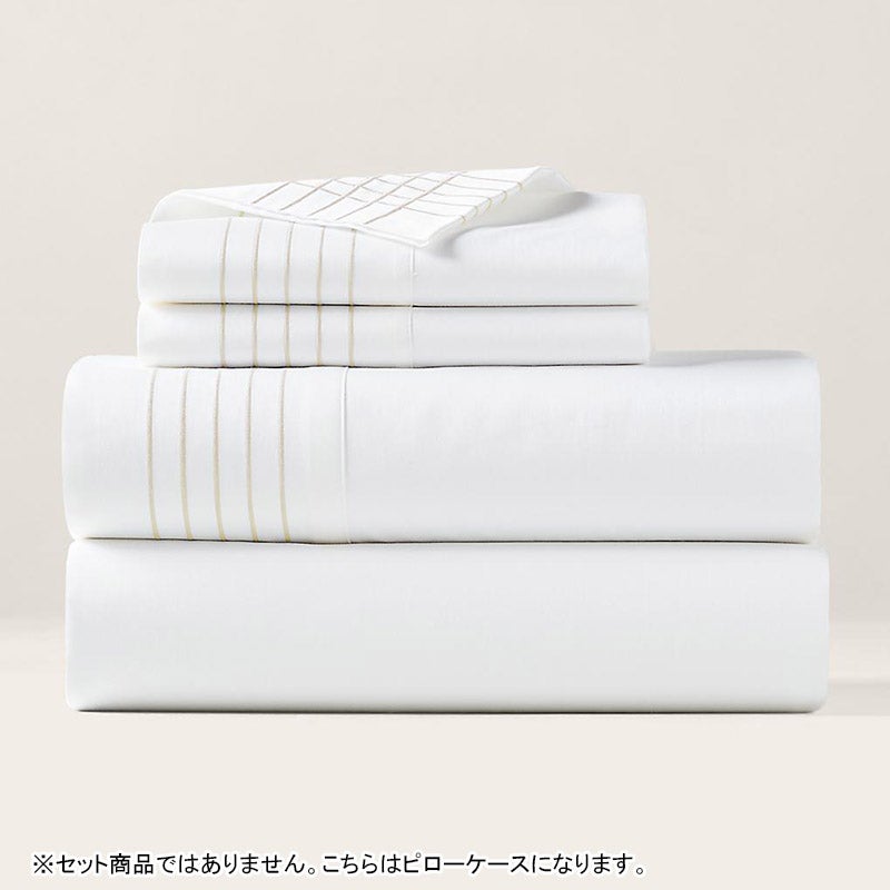 定価¥15400 2枚ラルフローレン オーガニックコットン 枕カバー RALPH LAUREN HOME（ラルフローレンホーム） オーガニック
