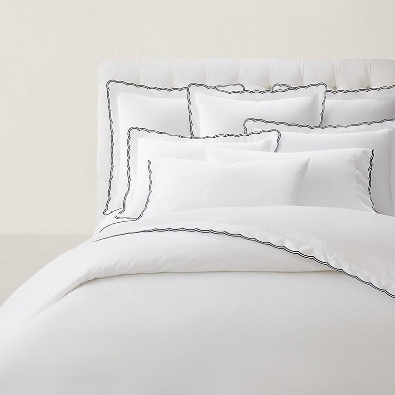 【未開封】Ralph Lauren 白フラットシーツ(ダブル) RALPH LAUREN HOME(ラルフローレンホーム) オーガニック