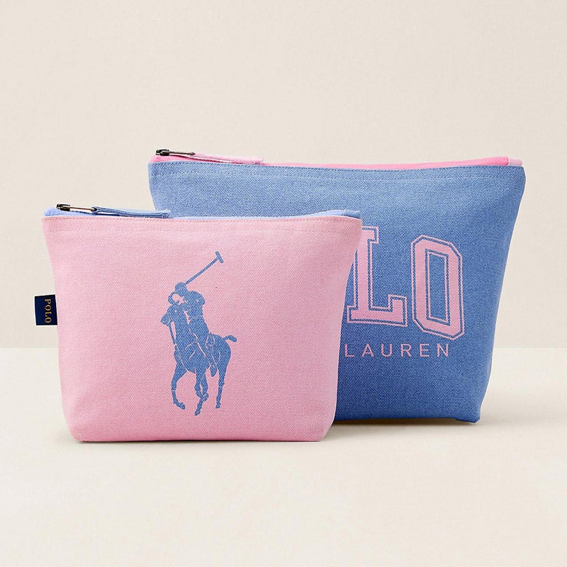 Polo アイコン ポーチ セット オブ 2