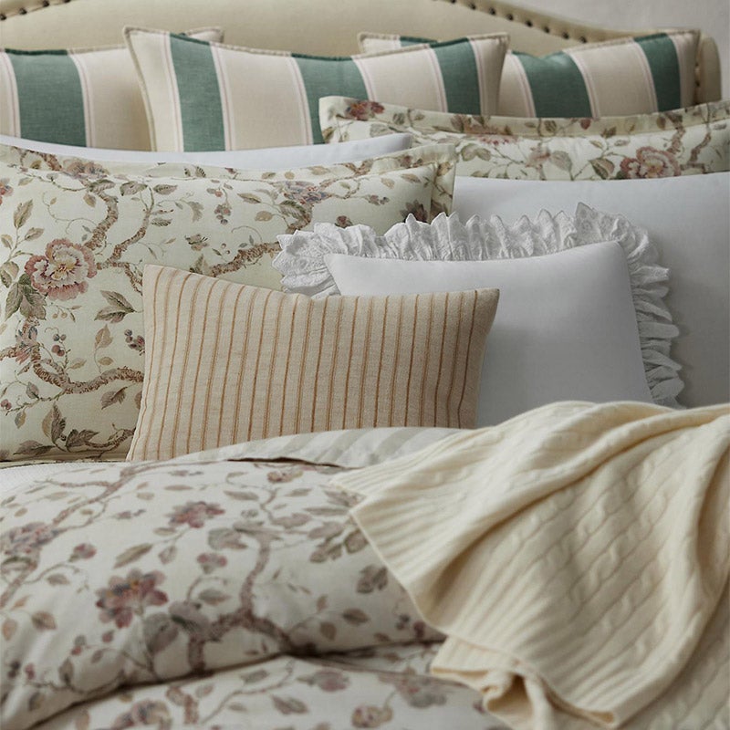 【RALPH LOREN HOME】コットン製キルト　大判デュべ、ベッドカバー Keaton デュベ カバー | RALPH LAUREN HOME/ラルフ