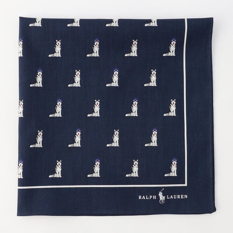☆RALPH LAUREN☆ストール、ショール☆ハンティング犬柄美品☆ ☆RALPH LAUREN☆ストール、ショール☆ハンティング犬柄美品