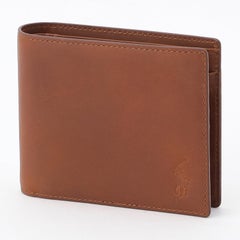 【Oiled Smooth Leather】二つ折り財布 小銭入れ付き