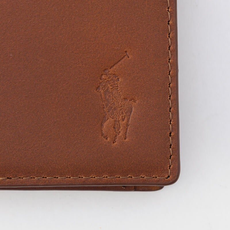 値下げ中　新品ほ⭐︎POLO RALPH LAUREN 二つ折り財布 ブラウン ab-579500_1.jpg