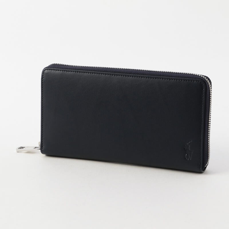 【Calf Leather】ラウンドファスナー長財布 P225-CL