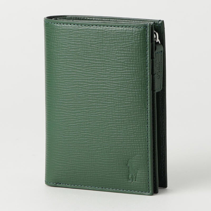 POLO RALPH LAUREN（紳士雑貨） 【Harmony Emboss】縦型二つ折り財布 