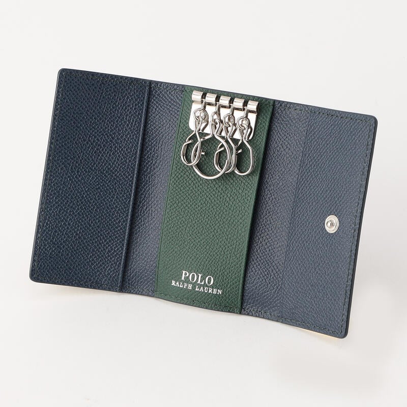 【POLO RALPH LAUREN】エンボス ビッグポニー キーケース エンボス ビッグポニー カードケース（名刺入れ）｜POLO RALPH