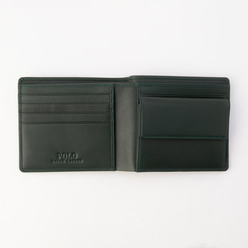 POLO RALPH LAUREN（紳士雑貨） 【Calf Leather】二つ折り財布