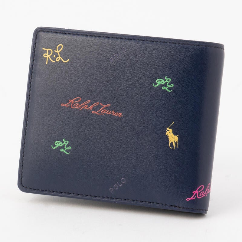 POLO RALPH LAUREN（紳士雑貨） 【Calf Leather】二つ折り財布