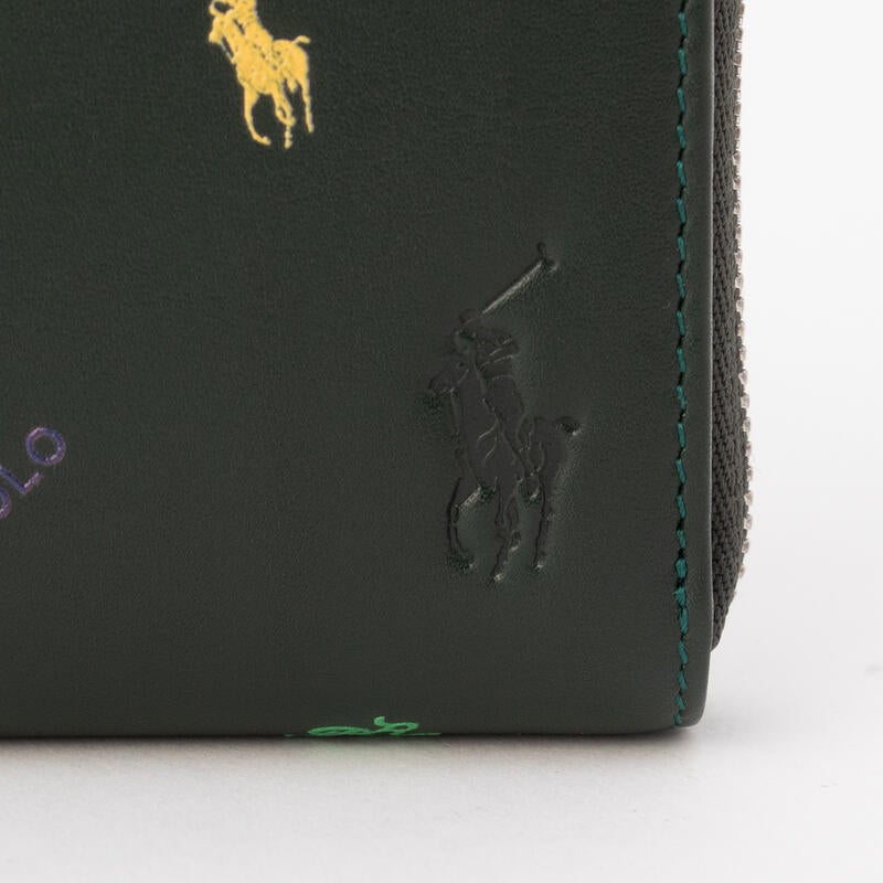 POLO RALPH LAUREN（紳士雑貨） 【Calf Leather】Lファスナー二