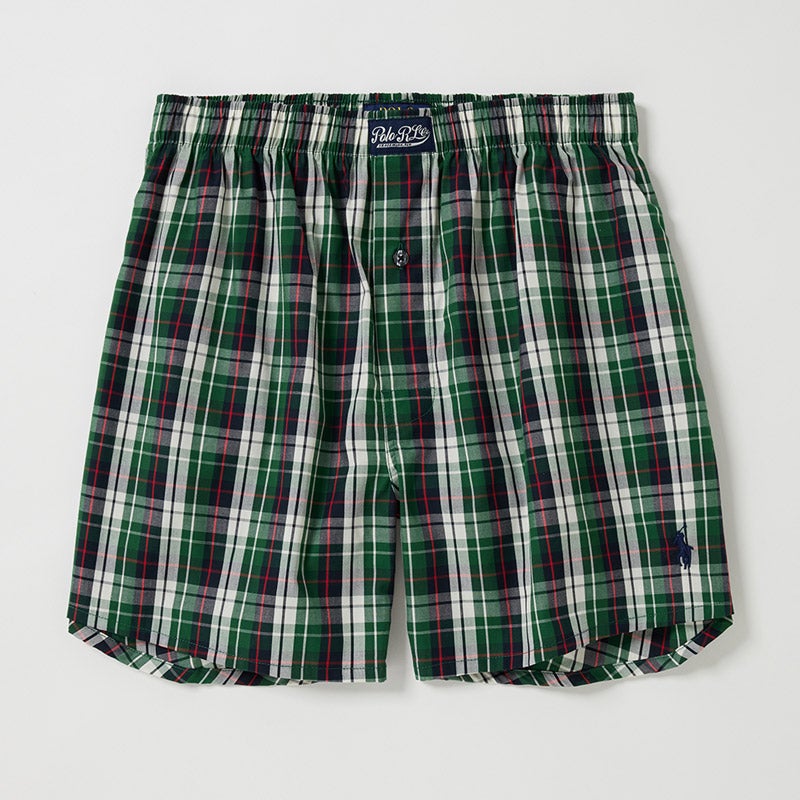 【ORGANIC COTTON】ジャクストンチェック柄トランクス RM4-Y105