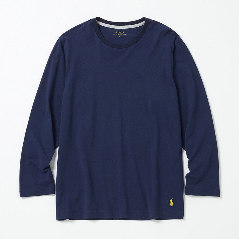 【ORGANIC COTTON】ロングスリーブクルーネックシャツ RM8-A001