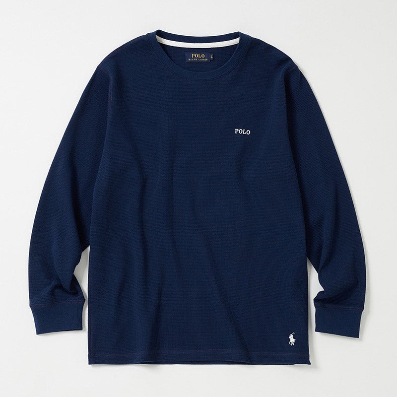 POLO RALPH LAUREN 試着のみ　美品 POLO RALPH LAUREN（紳士肌着） 【RECYCLED POLYESTER】ワッフル