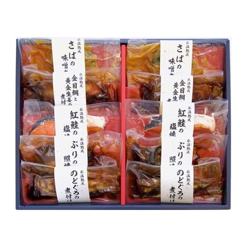 父の日／山陰大松 父の日限定包装 氷温熟成 煮魚・焼魚ギフトセット10切TNYG-100