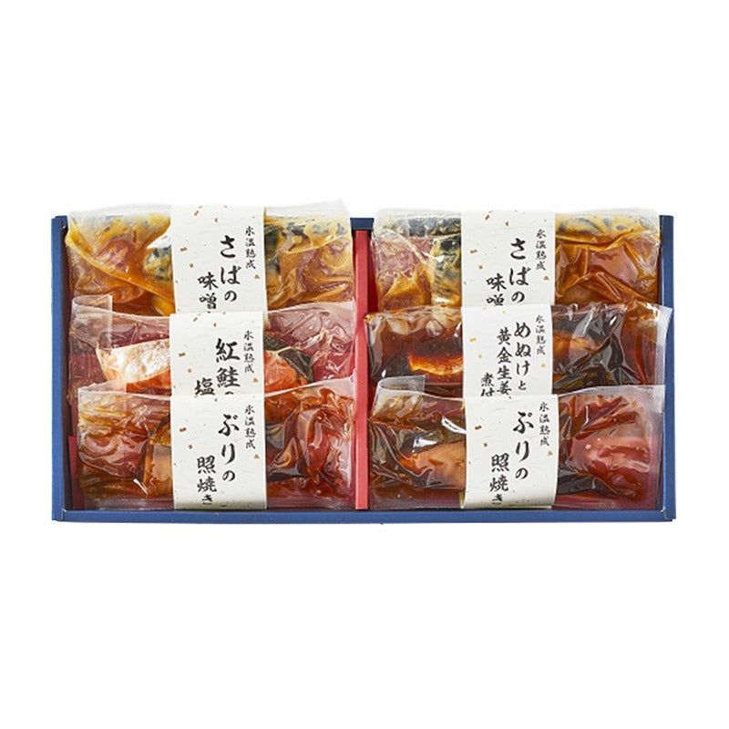 父の日/山陰大松 氷温熟成 煮魚・焼魚ギフトセット6切TNYG-6 ※父の日限定包装