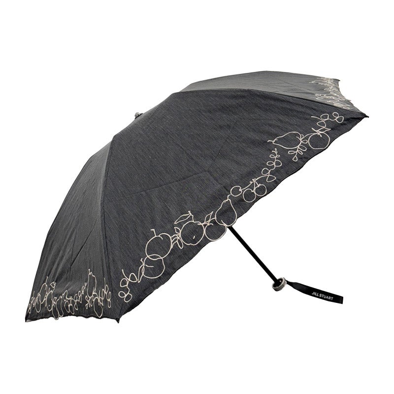 JILL STUART 晴雨兼用傘 JILL STUART（ジル スチュアート）】 バイカラー柄 晴雨兼用傘