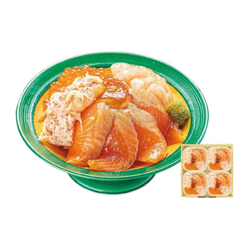 ◆お買い得品/美飾遊膳 ふくいサーモン入り海鮮丼の具（FDK）