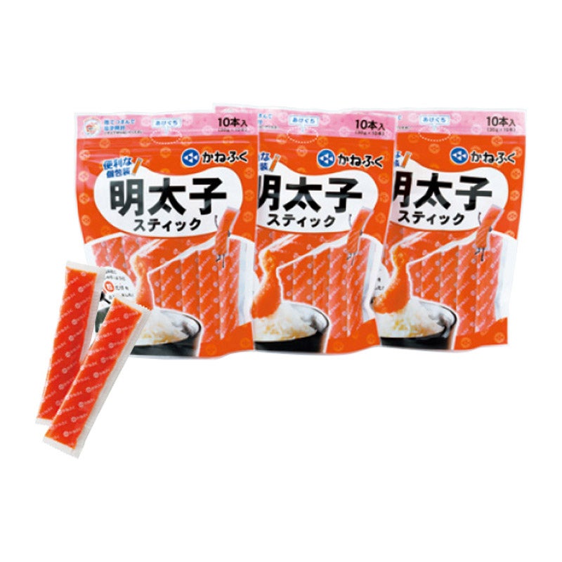 ◆お買い得品/かねふく 便利なスティック明太子（TK-107180）