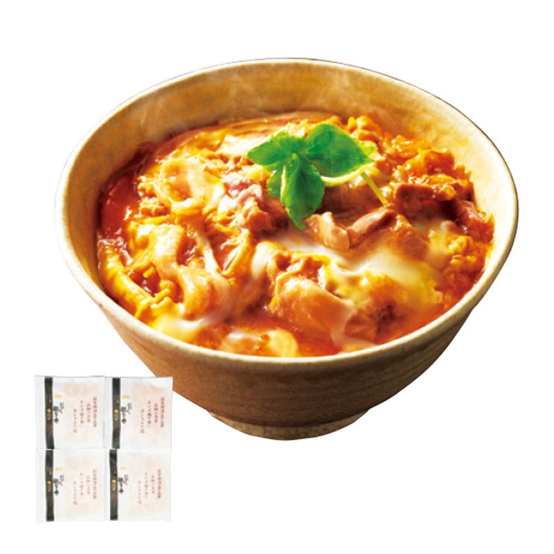 ◆お買い得品/三和の純鶏 名古屋コーチン 親子丼の具4食（ZKO-Y4）