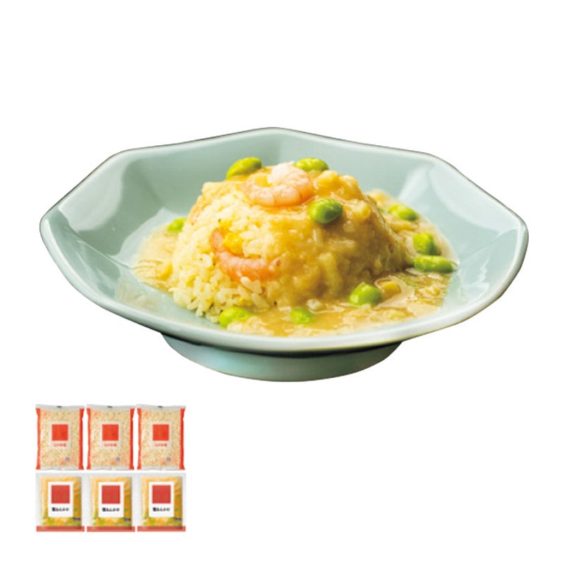 ◆お買い得品/京、静華 宮本静夫監修 直火炒めのえび炒飯と蟹あんかけ丼のもと（959007）