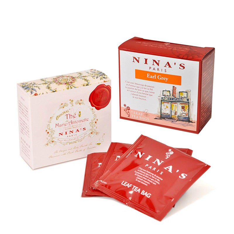 NINA'S（ニナス/紅茶） 7TB アールグレイ＆7リーフティーパックマリー