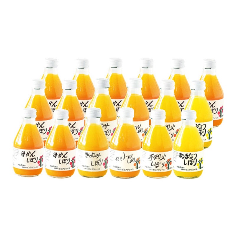100％ピュアジュース 5種セット（180ml×計18）（M0233）
