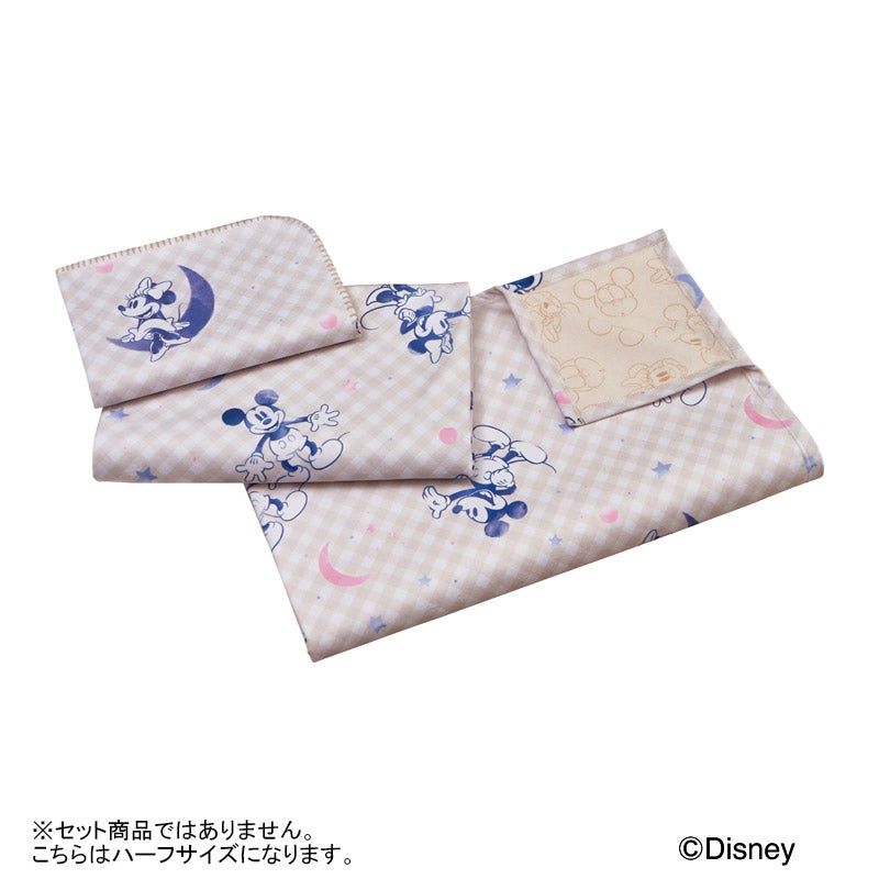 Disney リバーシブルハーフケット ミッキ-＆ミニー BE