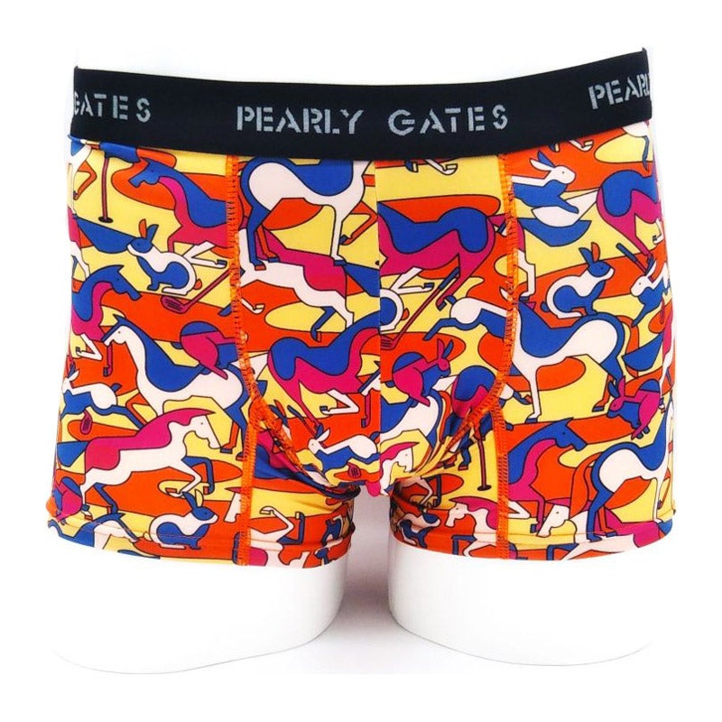pickyさま専用 PEARLY GATES（紳士肌着） 幾何学馬＆ウサギ柄ボクサー