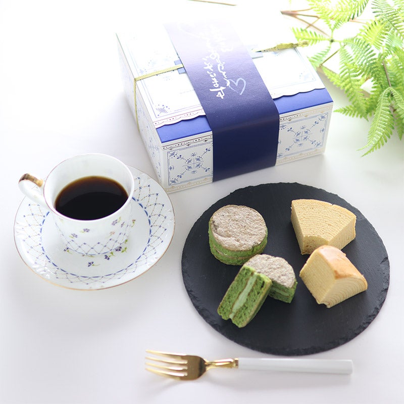 ◆ラ・クロシェット　ヒラノ父の日焼き菓子コーヒーセット